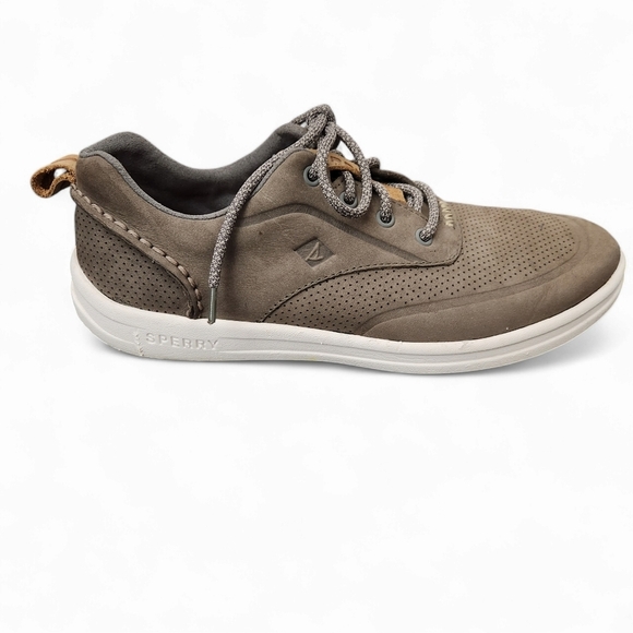 SPERRY Gamefish CVO Men’s Boat Shoes – Grey Nubuck Leather, Size 8 - Picture 1 of 14